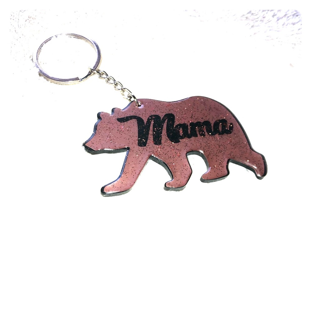 Mama Bear keychain